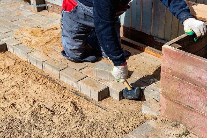 Brick Hardscape Construction in Danbury, CT
