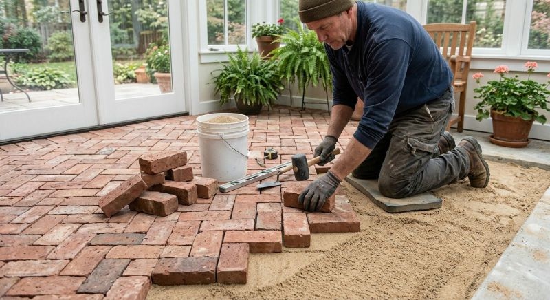 Brick Hardscaping Installation in Norwalk, CT