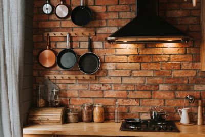 Bricks Provide a Rustic or Modern Look!